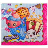 Servilletas Shopkins Luncheon 16 Piezas